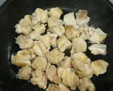 簡単♪鶏ももコロコロテリテリ生姜焼き♪作り方5写真