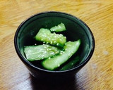 簡単！サラダ胡瓜の✩中華風漬物✩浅漬け作り方8写真