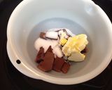 バレンタインに♡カフェモカ・フォンダン作り方3写真