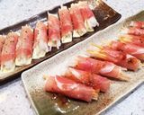 大根の生ハムロール๑作り方3写真