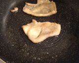 鶏皮のパリパリ焼きとチキンスープ作り方3写真