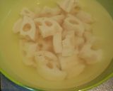 れんこんの赤ワイン煮作り方1写真