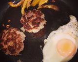 ハンバーグもソースも簡単☆ロコモコ丼作り方4写真