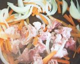 冷蔵庫の野菜で！味覇で絶品塩焼きそば作り方2写真