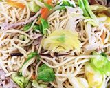 冷蔵庫の野菜で！味覇で絶品塩焼きそば作り方5写真