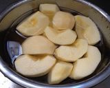 シンプル煮りんご作り方1写真