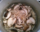 ごぼう　えのき　椎茸　卵の　中華スープ♪作り方4写真