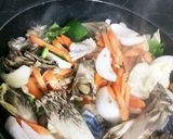 超簡単!調味料使わない塩サバの春野菜炒め作り方3写真
