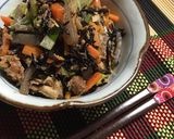 味付け不要！鯖缶のひじき煮作り方3写真