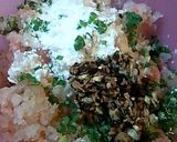 エビ鶏団子のアーモンド揚げ作り方2写真