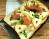 ごてあらポー!!×りんごのトースト作り方6写真