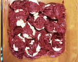 赤い？！クリームチーズ入りブラウニー作り方11写真