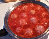 チーズインミートボールのトマト煮込み作り方5写真
