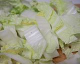レンジで簡単！！白菜とシーチキンの蒸し煮作り方1写真