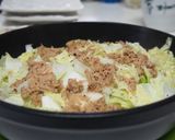 レンジで簡単！！白菜とシーチキンの蒸し煮作り方4写真