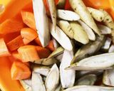 ほっこり野菜ごろごろとん汁作り方1写真