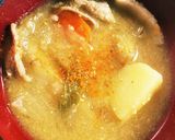 ほっこり野菜ごろごろとん汁作り方8写真