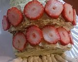 超簡単！ロールケーキで怒りのオウム作り方7写真