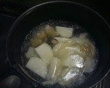 具だくさんかぶと鶏肉の和風スープ作り方2写真