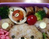キャラ弁 簡単♪リラックマとキイロイトリ作り方5写真