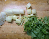 簡単　イカと　セロリ　玉ねぎの　トマト煮作り方2写真