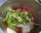 簡単　イカと　セロリ　玉ねぎの　トマト煮作り方5写真