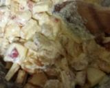 簡単☆りんごとバナナの天板ケーキ作り方4写真