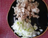 豚ひき肉ごぼう入り和風ハンバーグ！作り方1写真