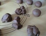 ハート？バレンタイン用チョコパン作り方2写真