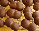 ハート？バレンタイン用チョコパン作り方9写真
