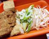 節約、もやしと厚揚げの豆板醤炒め作り方1写真