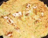 ふわっと山芋入りイカお好み焼き作り方6写真