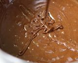 珈琲風味のガトーショコラ♡チーズクリーム作り方7写真