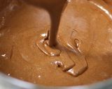 珈琲風味のガトーショコラ♡チーズクリーム作り方9写真