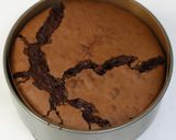 珈琲風味のガトーショコラ♡チーズクリーム作り方11写真