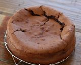 珈琲風味のガトーショコラ♡チーズクリーム作り方12写真