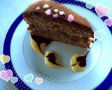 ハートのチョコレートケーキ作り方10写真