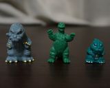 ゴディバで作るゴジラ型チョコレート作り方1写真