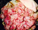 鶏、大根の煮汁で 簡単炊き込みご飯☻作り方1写真