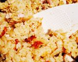 鶏、大根の煮汁で 簡単炊き込みご飯☻作り方4写真