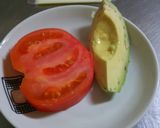 カレー飯とアボカドトマトフライおにぎらず作り方2写真