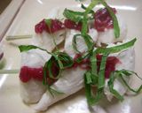 お弁当（101）梅肉ささみ作り方3写真