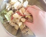 絶品♡白菜の塩昆布梅ごまサラダ♡作り方3写真