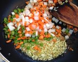 残り野菜で！煮込まないスパイシーカレー作り方4写真