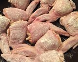おから入り＊手羽先の明太ポテサラ詰み焼き作り方10写真