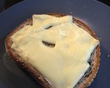 バターなし超簡単！柚子胡椒チーズトースト作り方1写真