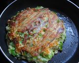 おふたりさまのご飯入りモダン焼き作り方9写真