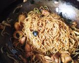 豚肉とホタテの焼きそば作り方6写真