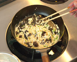 あさりの佃煮を使った炒り玉子作り方2写真