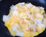 白菜の玉子とじ☆作り方4写真